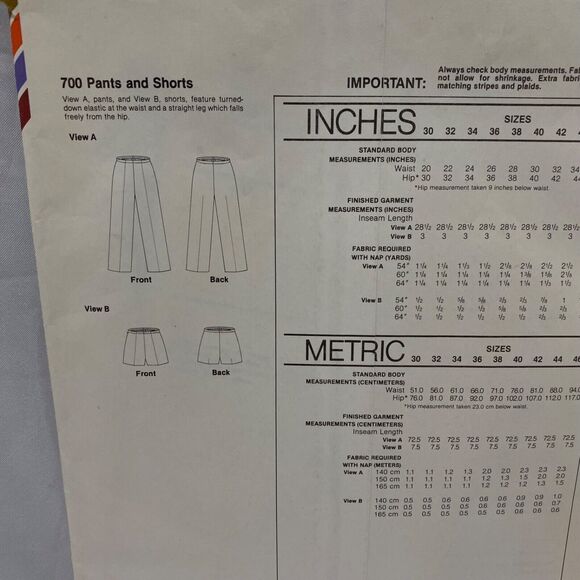 1979 Stretch and Sew Pants And Shorts Design Patterns by Ann Person - Picture 6 of 9
